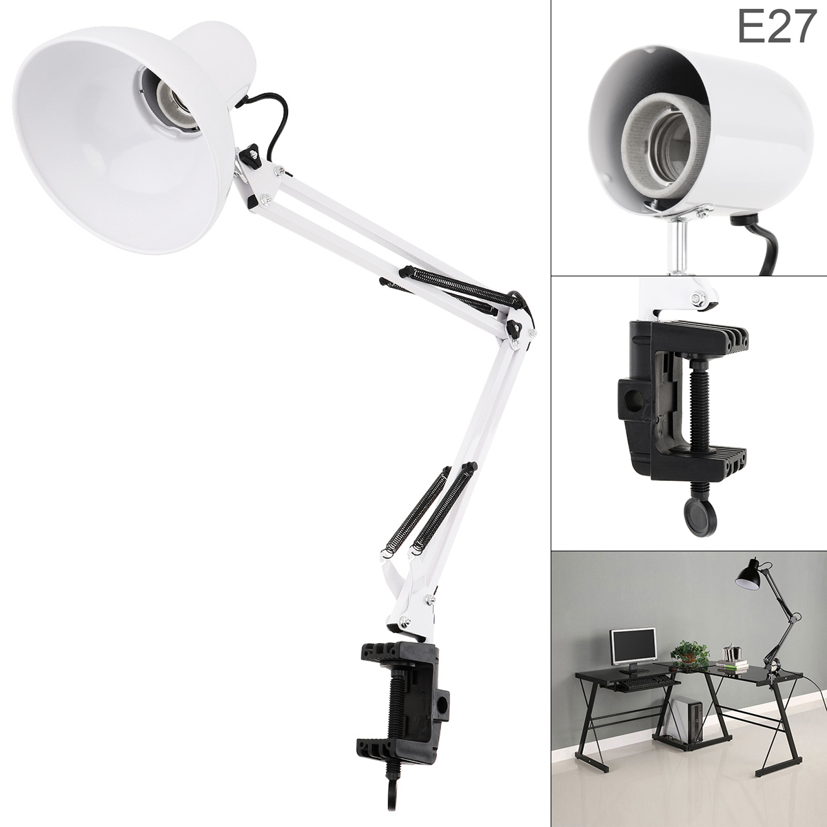 Home Security Blink - Swing Arm Desk Eye Protection Lamp