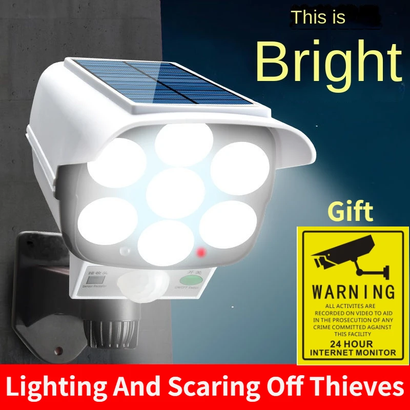Home Security Blink - Outdoor Solar Light Motion Sensor Security