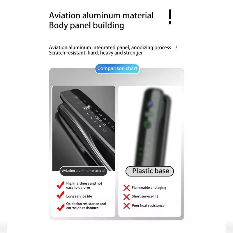 HX5 Smart Door Lock 3D Face Re - Home Security Door Lock 评论和价格