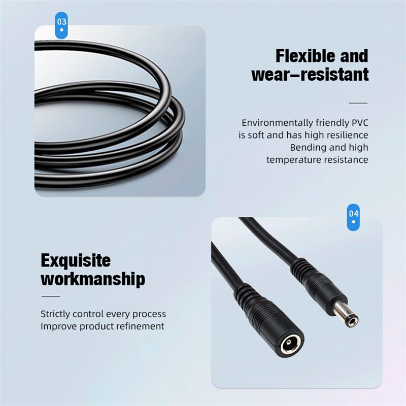5.5 x 2.1mm 1 Female to 2 4 8  - Home Security Blink 评论和价格
