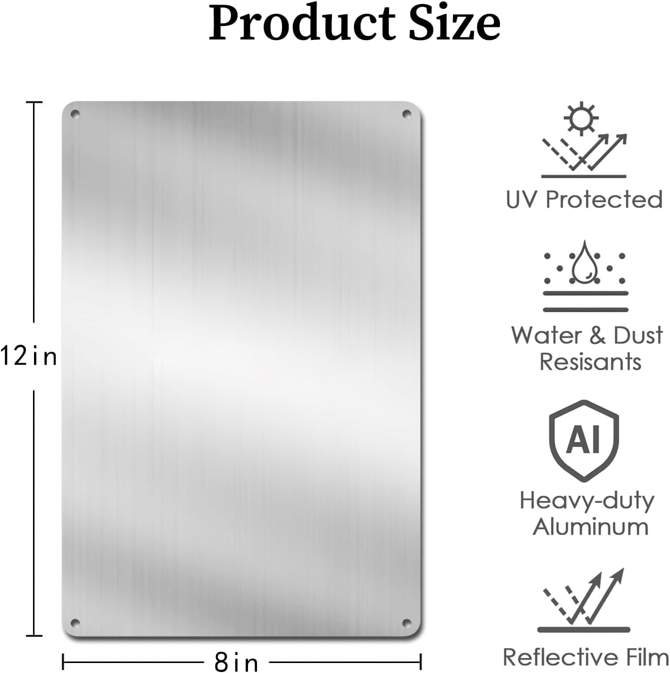 Tin Sign, Protected By Gnome L - Home Security Bars 评论和价格