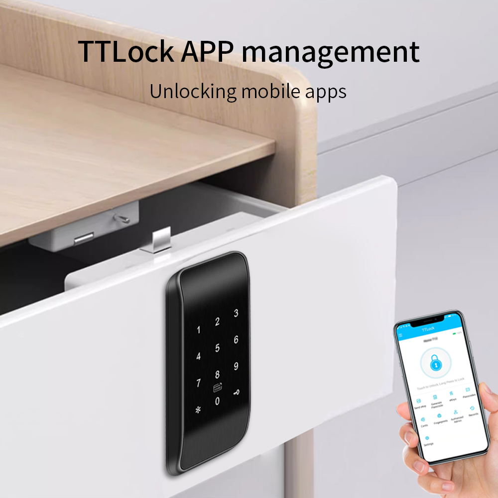 TTLOCK APP Smart Cabinet Lock  - Door Lock Smart Keypad 评论和价格