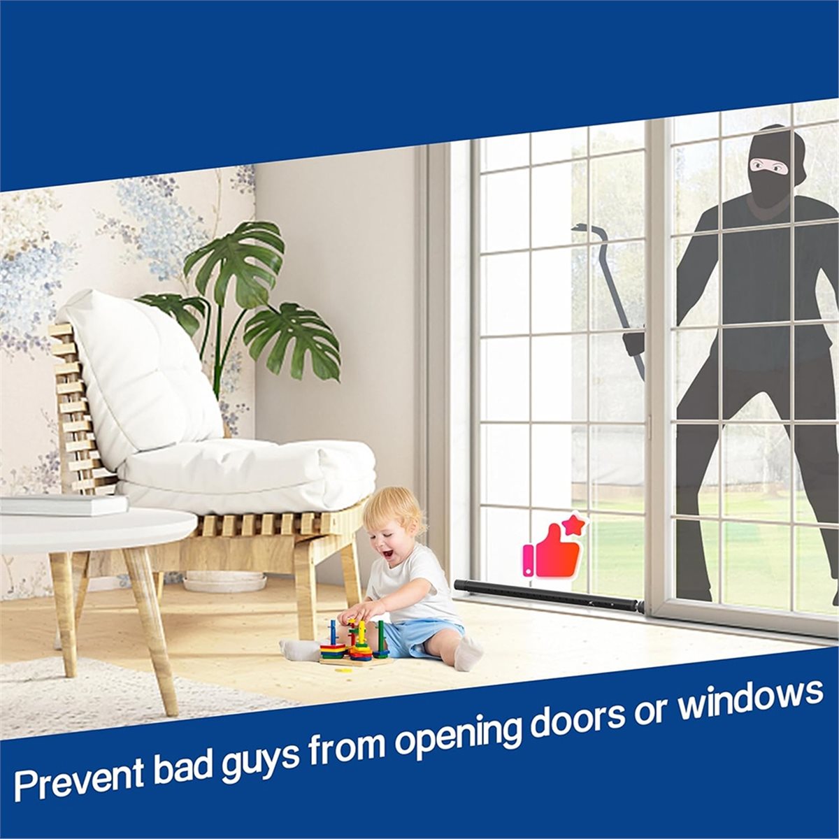 A20I Sliding Door Security Bar - Home Security Bars 评论和价格