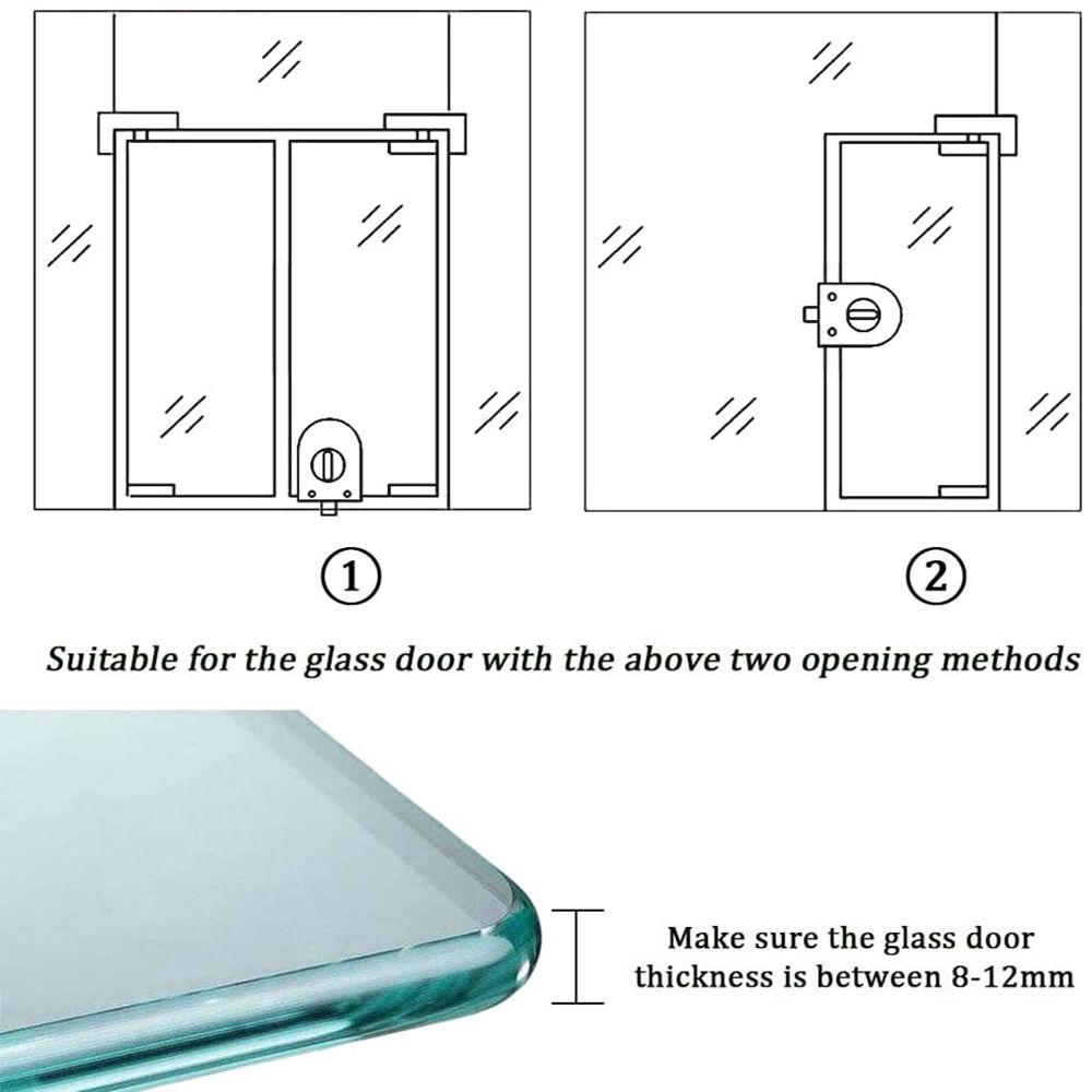 Toilet Shop Home Security Anti - Home Security Door Lock 评论和价格