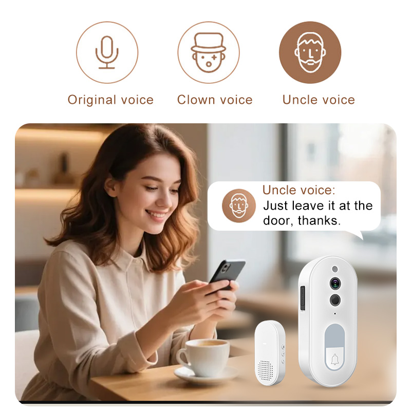 Tuya Smart Video Doorbell Wire - Home Security Blink 评论和价格