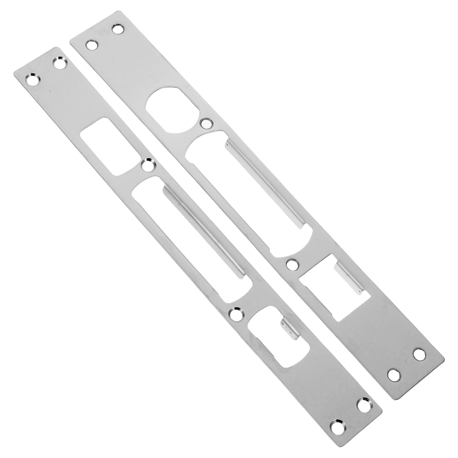 2Pcs Solid Stainless Steel Doo - Home Security Bars 评论和价格