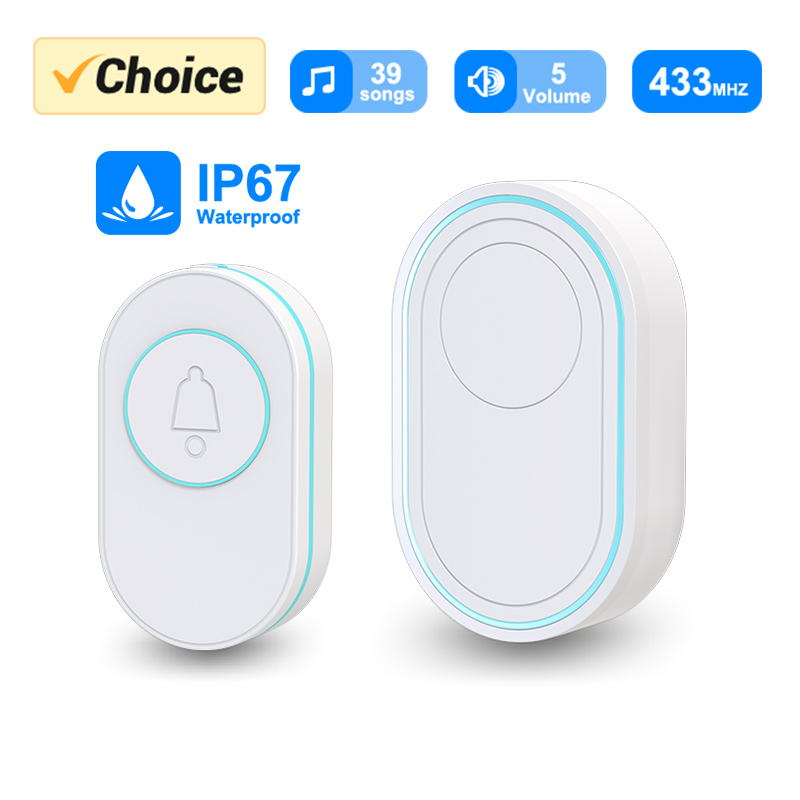 Wireless Doorbell IP67 Waterpr - Home Security Blink 评论和价格