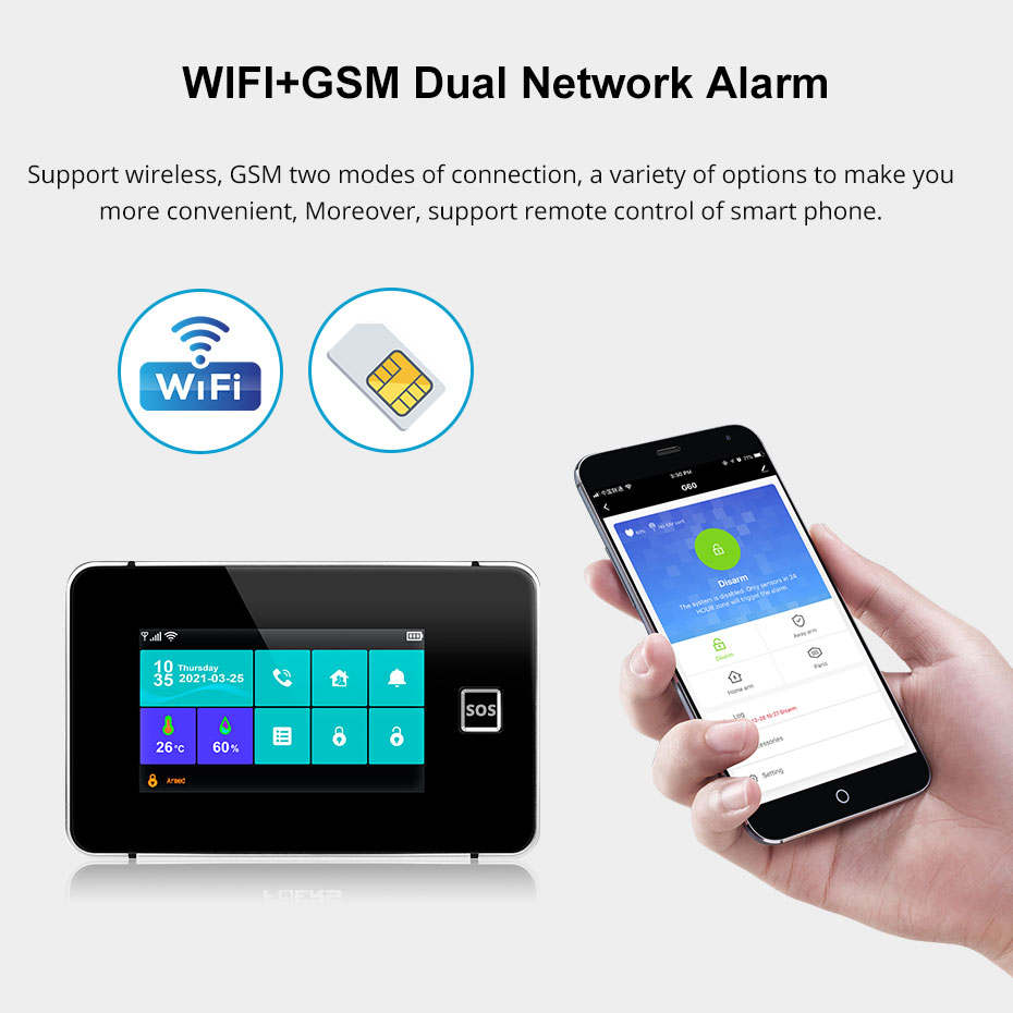 KERUI Tuya Alarm Panel DIY You - Keypad Alarm Panel 评论和价格