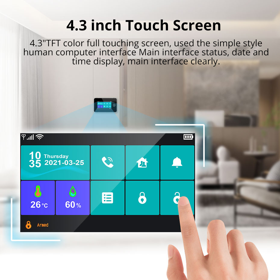 KERUI Tuya Alarm Panel DIY You - Keypad Alarm Panel 评论和价格