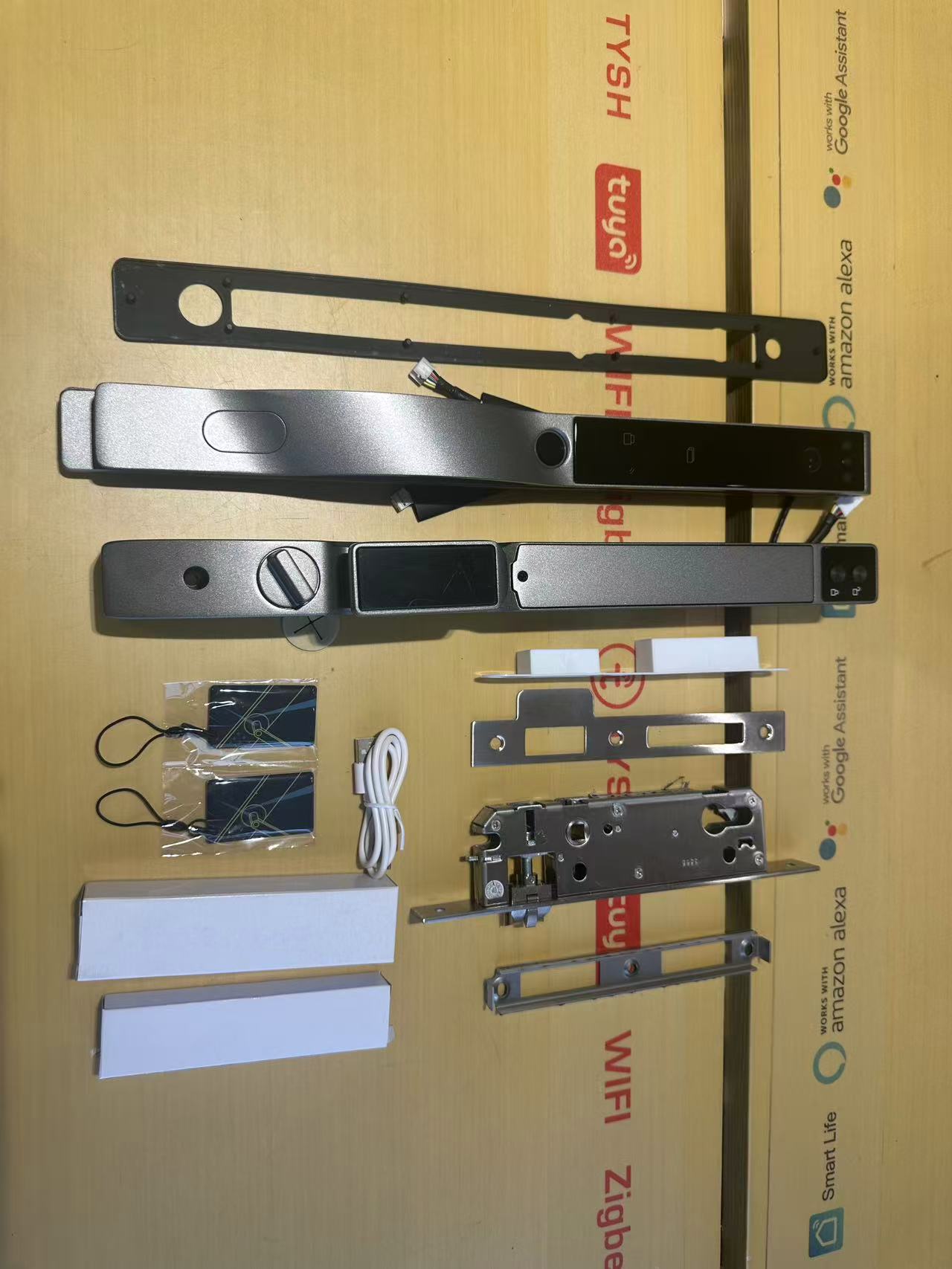 TYSH Tuya Waterproof 3D Face R - Door Lock Smart Keypad 评论和价格