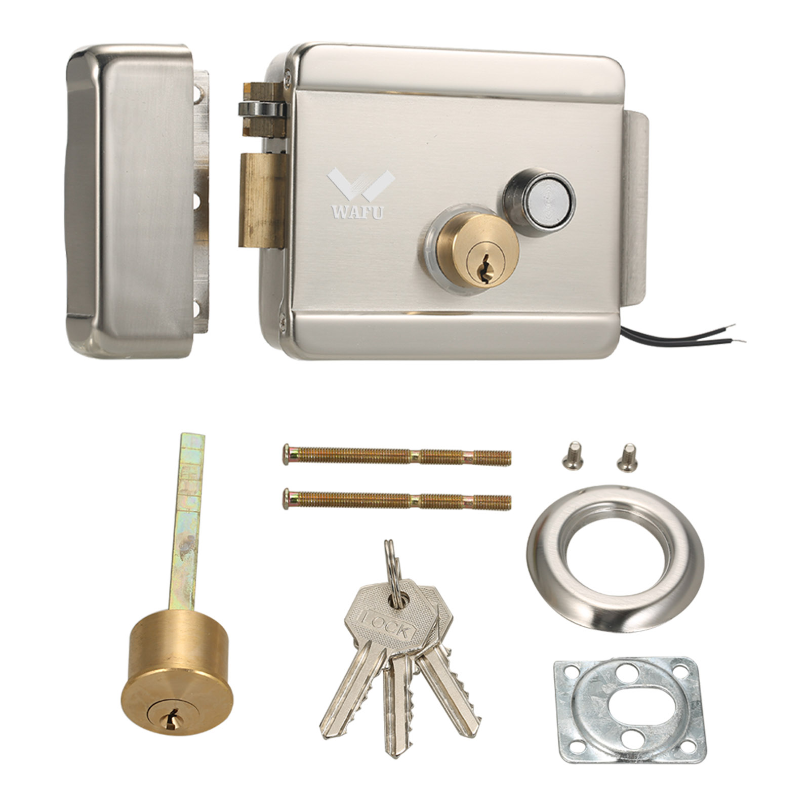 WAFU Smart Electric Gate Door  - Home Security Door Lock 评论和价格