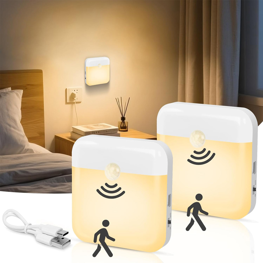 Automatic LED Night Light Wire - Home Security Blink 评论和价格