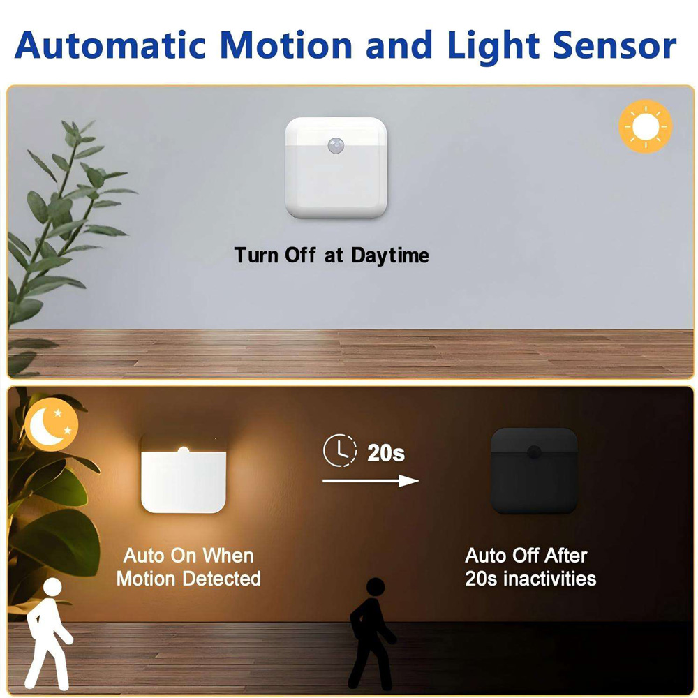 Automatic LED Night Light Wire - Home Security Blink 评论和价格
