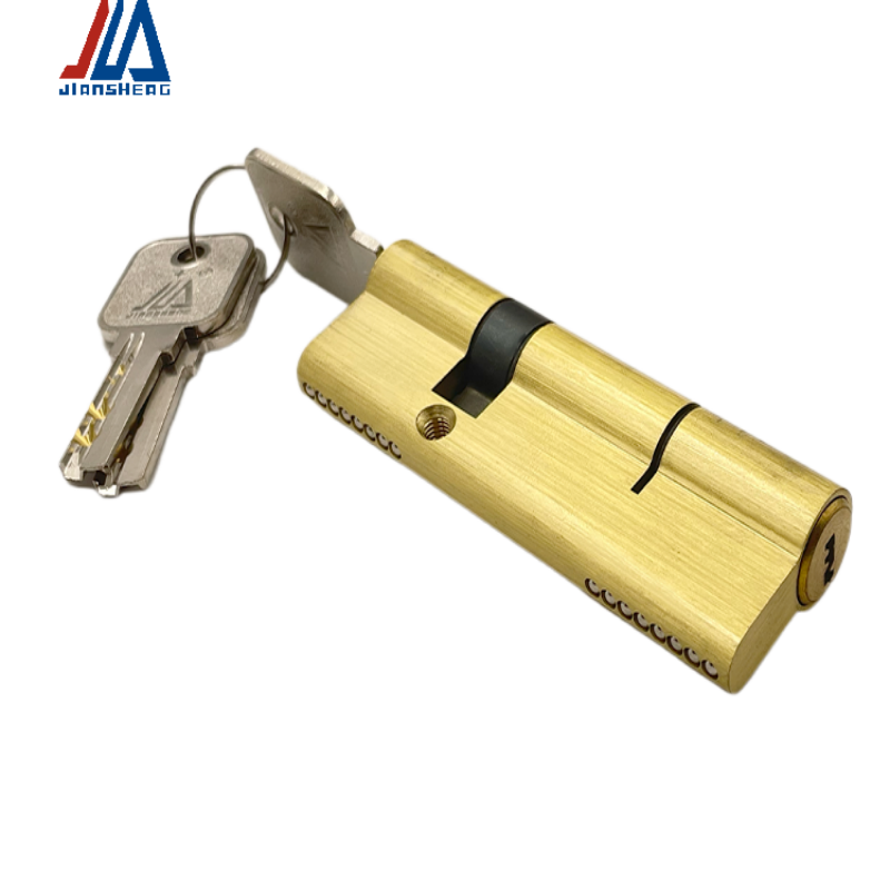Solid Brass Door Lock Cylinder - Home Security Door Lock 评论和价格