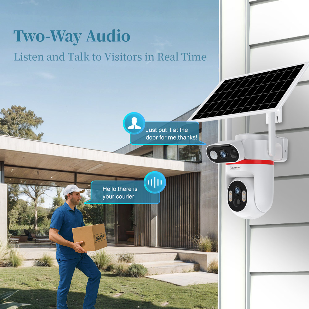 LS VISION Solar Security Camer - Home Zone Security Camera 评论和价格