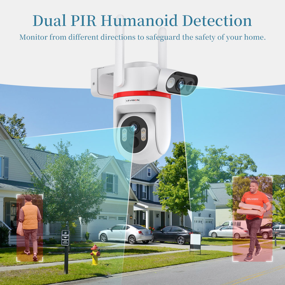 LS VISION Solar Security Camer - Home Zone Security Camera 评论和价格
