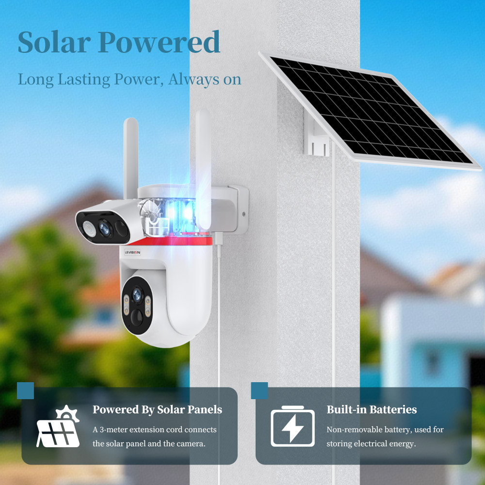 LS VISION Solar Security Camer - Home Zone Security Camera 评论和价格