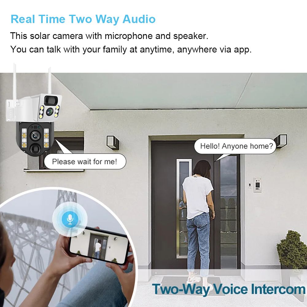 WiFi/4G Solar Camera IP CCTV S - Home Security Blink 评论和价格