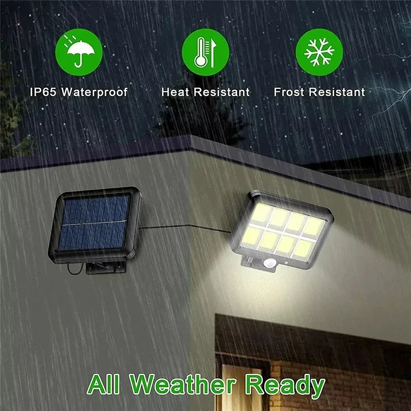 LED Solar Split Wall Lamp Outd - Home Security Blink 评论和价格