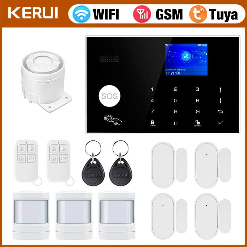 KERUI G30 Alarm System for Hom - Keypad Alarm Panel 评论和价格