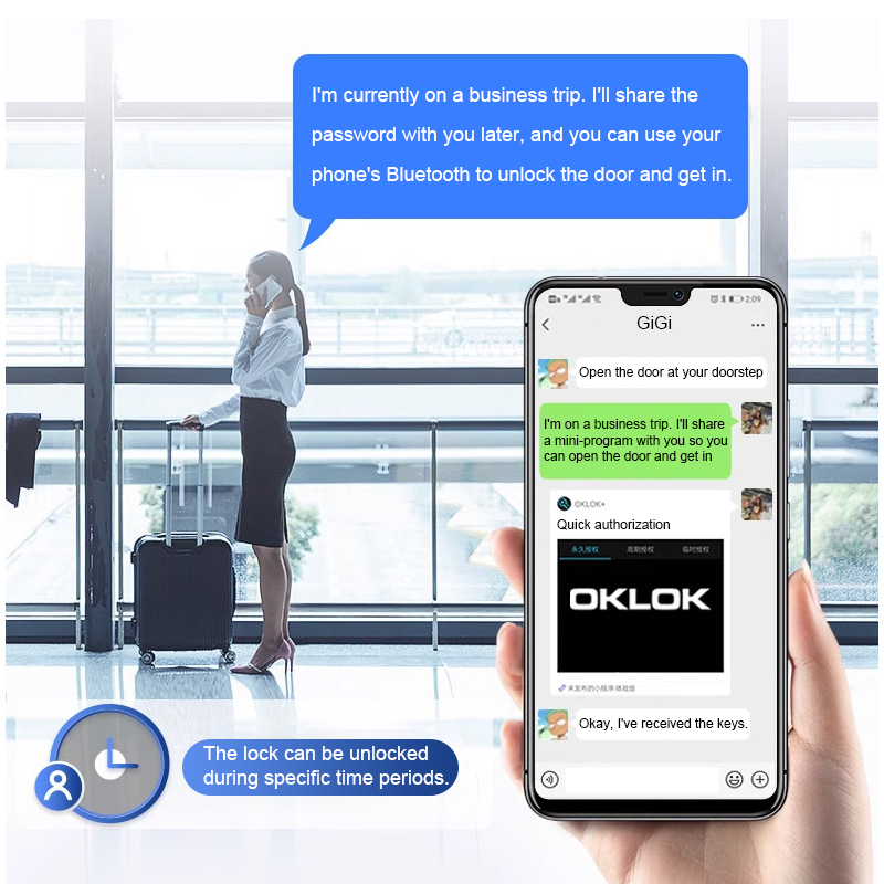 Intelligent Padlock Hang Desig - Home Security Door Lock 评论和价格