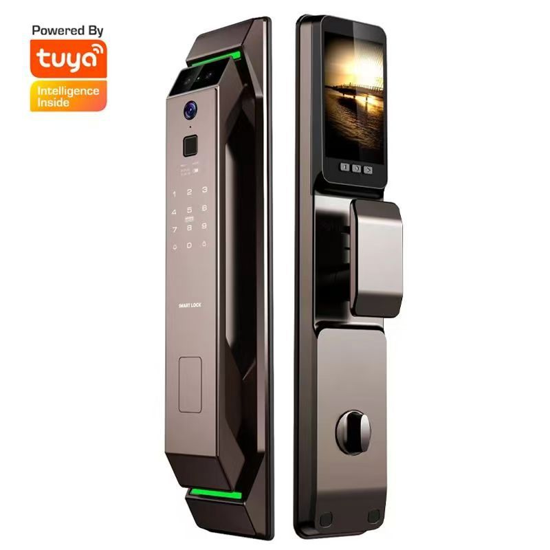 3D Facial Recognition Fingerpr - Home Security Door Lock 评论和价格