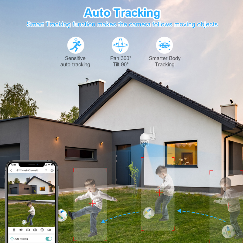 Smar 3MP Wireless CCTV Securit - Home Security Blink 评论和价格